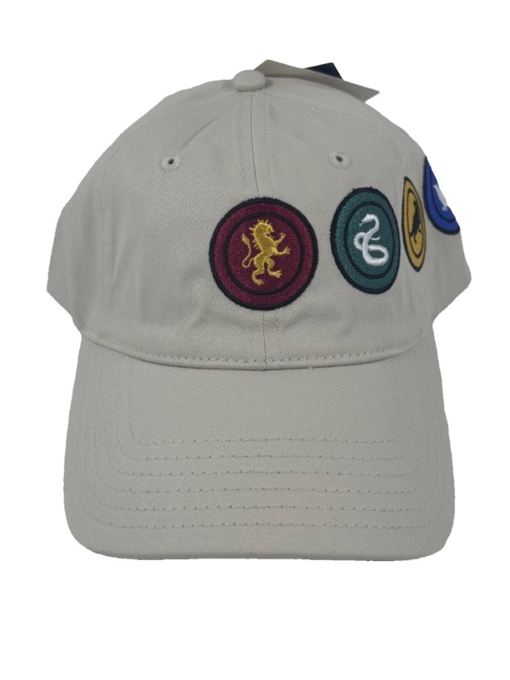 Harry Potter Hogwarts Houses logo Baseball cap/hat Gryf/Huff/Rav/Sly-(NEW RARE*)